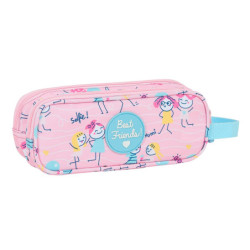 PORTATODO DOBLE GLOWLAB KIDS "BEST FRIENDS" SAFTA21 ENERO 812123513 8*21