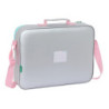 CARTERA EXTRAESCOLARES BENETTON "SILVER" 612353385 SAFTA24
