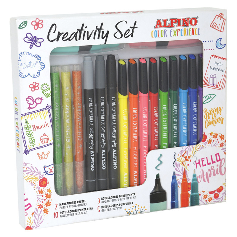 JUEGO ALPINO CREATIVITY SET COLOR EXPERIENCE AR001015