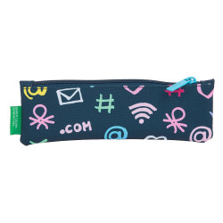 PORTATODO ESTRECHO BENETTON "DOT COM" SAFTA21 ENERO 812151025 6*20