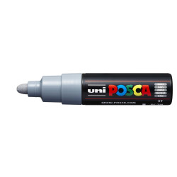 MARCADOR UNI-BALL POSCA PC-7M PUNTA REDONDA 4,5-5,5MM GRIS -37-