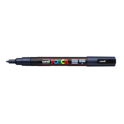 MARCADOR UNI-BALL POSCA PC-3M PUNTA REDONDA 0,9-1,3MM AZUL MARINO -9-