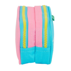 PORTATODO DOBLE BENETTON "COLOR BLOCK" SAFTA21 ENERO 812153513 8*21