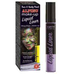ESTUCHE 4 UNID. MAQUIILLAJE ALPINO LIQUID LINER, VIOLETA, 6 GRS. DL000206