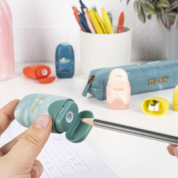 SACAPUNTAS MILAN AFILA BORRA CAPSULE OVAL LAVA C/16U 4701116LV