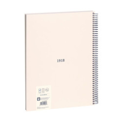 CUADERNO EUROPEAN MILAN A4 80 CUADRO 5*5 95G 430 SINCE 1918 BEIGE 57143E80BG