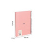CUADERNO EUROPEAN MILAN A5 PAPEL CUADRO 5*5 80HOJAS DE 95G 430 SINCE 1918 ROSA 57153E80SNCP