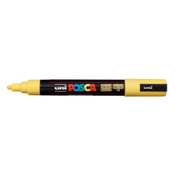 MARCADOR UNI-BALL POSCA PC-5M PUNTA REDONDA 1,8-2,5MM AMARILLO PAJIZO -73-