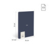 LIBRETA A5 MILAN ENCOLADA 48H LISO 95G 430 SINCE 1918 AZUL 57251G48B UNIDAD