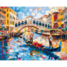 LIENZO ALEX BOG PINTAR POR NUMEROS 40*50 EL GONDOLERO VENECIA SG-0335