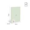 LIBRETA A5 MILAN ENCOLADA 48H LISO 95G 430 SINCE 1918 VERDE 57251G48GR UNIDAD