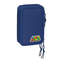 PLUMIER TRIPLE 37 PCS SUPER MARIO "MAMMA MIA" SAFTA26 412608857 19,5X12,5 UNIDAD