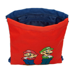 SACO PLANO JUNIOR SUPER MARIO "MAMMA MIA" SAFTA26 612608855 34X26 UNIDAD