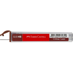 MINAS 0,5MM HB POLY FABER CASTELL