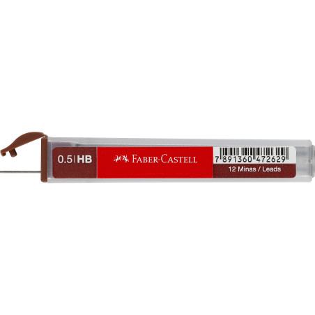 MINAS 0,5MM HB POLY FABER CASTELL