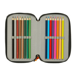 PLUMIER TRIPLE 37 PCS NARUTO SAFTA26 412694857 19,5X12,5 UNIDAD