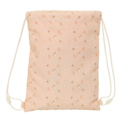 SACO PLANO JUNIOR SAFTA PREESCOLAR "FLORES" SAFTA26 642691855 34X26 UNIDAD