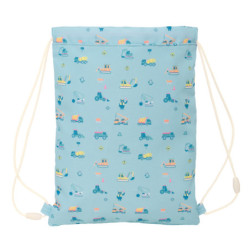 SACO PLANO JUNIOR SAFTA PREESCOLAR "GRUAS" SAFTA26 642694855 34X26 UNIDAD