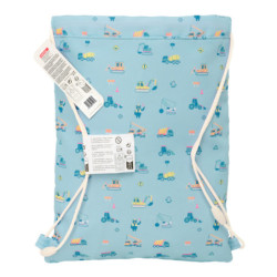 SACO PLANO JUNIOR SAFTA PREESCOLAR "GRUAS" SAFTA26 642694855 34X26 UNIDAD