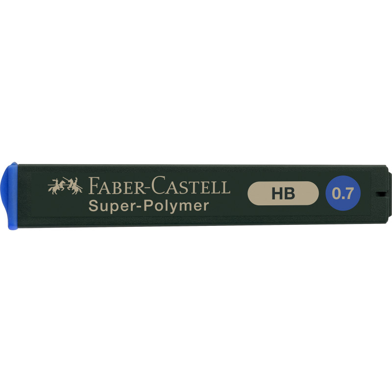 MINAS 0,7 HB SUPER-POLYMER caja 12 MINAS FABER CASTELL