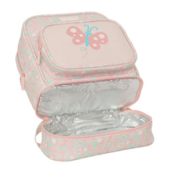 MOCHILA NEVERA GUARDERIA SAFTA PREESCOLAR "MARIPOSA" SAFTA26 642690233 27X22 UNIDAD