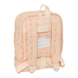 MOCHILA NEVERA GUARDERIA SAFTA PREESCOLAR "FLORES" SAFTA26 642691233 27X22 UNIDAD