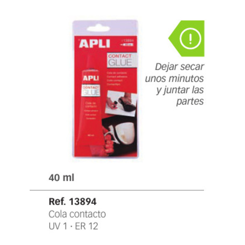 PEGAMENTO APLI CONTACTO 40ML BLISTER 13894