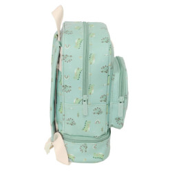 MOCHILA NEVERA GUARDERIA SAFTA PREESCOLAR "DINOS" SAFTA26 642693233 27X22 UNIDAD