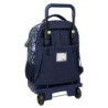 MOCHILA GDE. C/RUEDAS COMPACT EXTRAIBLE EL NIÑO "NAVY" SAFTA26 612632918 45X33 UNIDAD