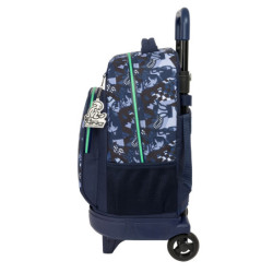 MOCHILA GDE. C/RUEDAS COMPACT EXTRAIBLE EL NIÑO "NAVY" SAFTA26 612632918 45X33 UNIDAD