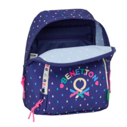 MINI MOCHILA BENETTON "DROP" SAFTA26 612650846 30X25 UNIDAD