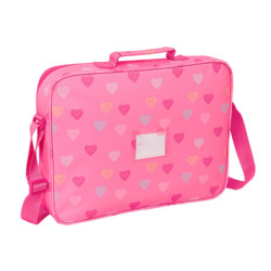 CARTERA EXTRAESCOLARES BENETTON "HEART" SAFTA26 612651385 28X38 UNIDAD