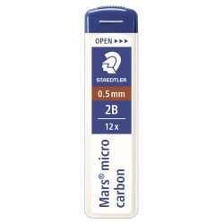 MINAS 0,5MM 2B MARS MICRO EST 12 UD STAEDTLER