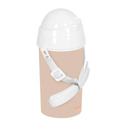 BOTELLA 500ML APERTURA AUTOM. CON PAJITA SAFTA PREESCOLAR "LEON" SAFTA26 342656899 19,5X7,3 UNIDAD