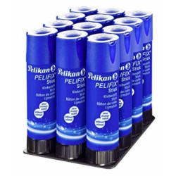 PEGAMENTO BARRA PELIKAN PELIFIX GRANDE 40G C/12U 335671