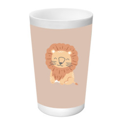 SET DE PLATOS, CUBIERTOS Y VASO SAFTA PREESCOLAR "LEON" SAFTA26 342656933 26X26 UNIDAD