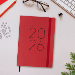 AGENDA LISA FA5 SVV 2026 ROJO+ FINOCAM26 883363026 151 X 13 X 214 MM