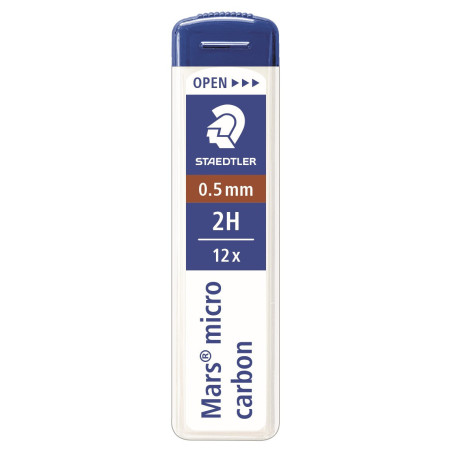 MINAS 0,5MM 2H MARS MICRO EST 12 UD STAEDTLER