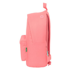 MOCHILA PARA PORTATIL 14,1" BENETTON BASICS "CORAL" SAFTA26 642614819 41X31 UNIDAD