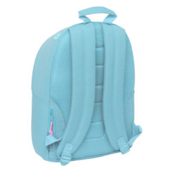 MOCHILA PARA PORTATIL 14,1" BENETTON BASICS "CELESTE" SAFTA26 642616819 41X31 UNIDAD