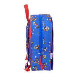MOCHILA GUARDERIA ADAPT.CARRO INTERCAMBI MICKEY MOUSE "TODAY" SAFTA26 612614232 27X22 UNIDAD