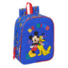 MOCHILA GUARDERIA ADAPT.CARRO INTERCAMBI MICKEY MOUSE "TODAY" SAFTA26 612614232 27X22 UNIDAD