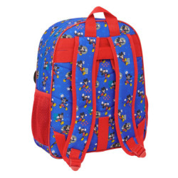 MOCHILA JUNIOR ADAPT.CARRO MICKEY MOUSE "TODAY" SAFTA26 612614640 38X32 UNIDAD