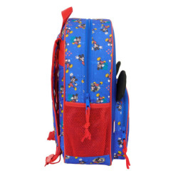 MOCHILA JUNIOR ADAPT.CARRO MICKEY MOUSE "TODAY" SAFTA26 612614640 38X32 UNIDAD