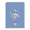 CARPETA FOLIO 3 SOLAPAS FROZEN SAFTA26 512673068 33,5X26 UNIDAD