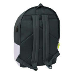 MOCHILA DOBLE PARA PORTATIL 15,6"+USB REAL MADRID EQUIP. 25/26 SAFTA25 VAC 612554820 MEDIDAS: 44*31