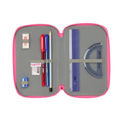 PLUMIER TRIPLE 37 PCS PRINCESAS DISNEY SAFTA26 412680857 19,5X12,5 UNIDAD