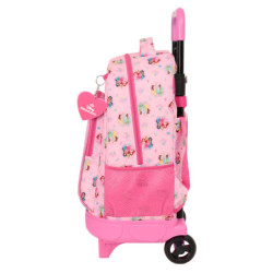 MOCHILA GDE. C/RUEDAS COMPACT EXTRAIBLE PRINCESAS DISNEY SAFTA26 612680918 45X33 UNIDAD
