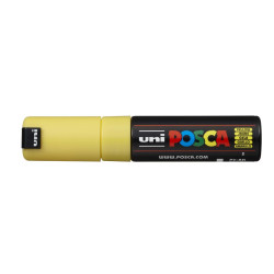 MARCADOR UNI-BALL POSCA PC-8K BISEL GRUESO 8MM AMARILLO -2-