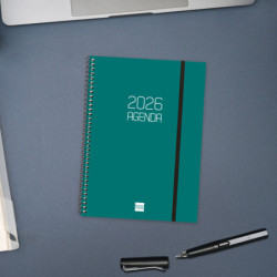 AGENDA OPAQUE E10 SVH 2026 VERDE+ FINOCAM26 742762026 162 X 14 X 212 MM